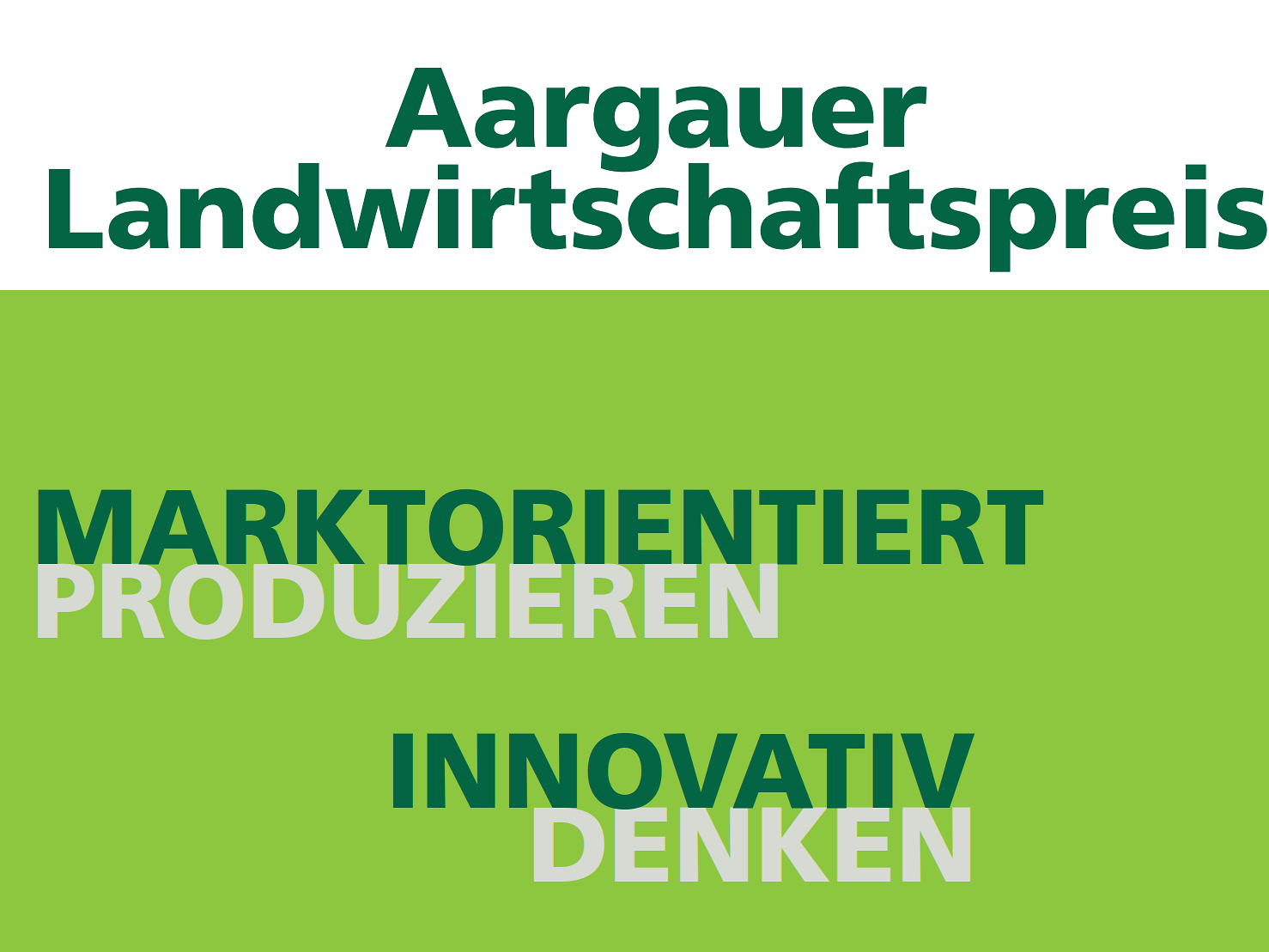 Aargauer Landwirtschaftspreis 2025