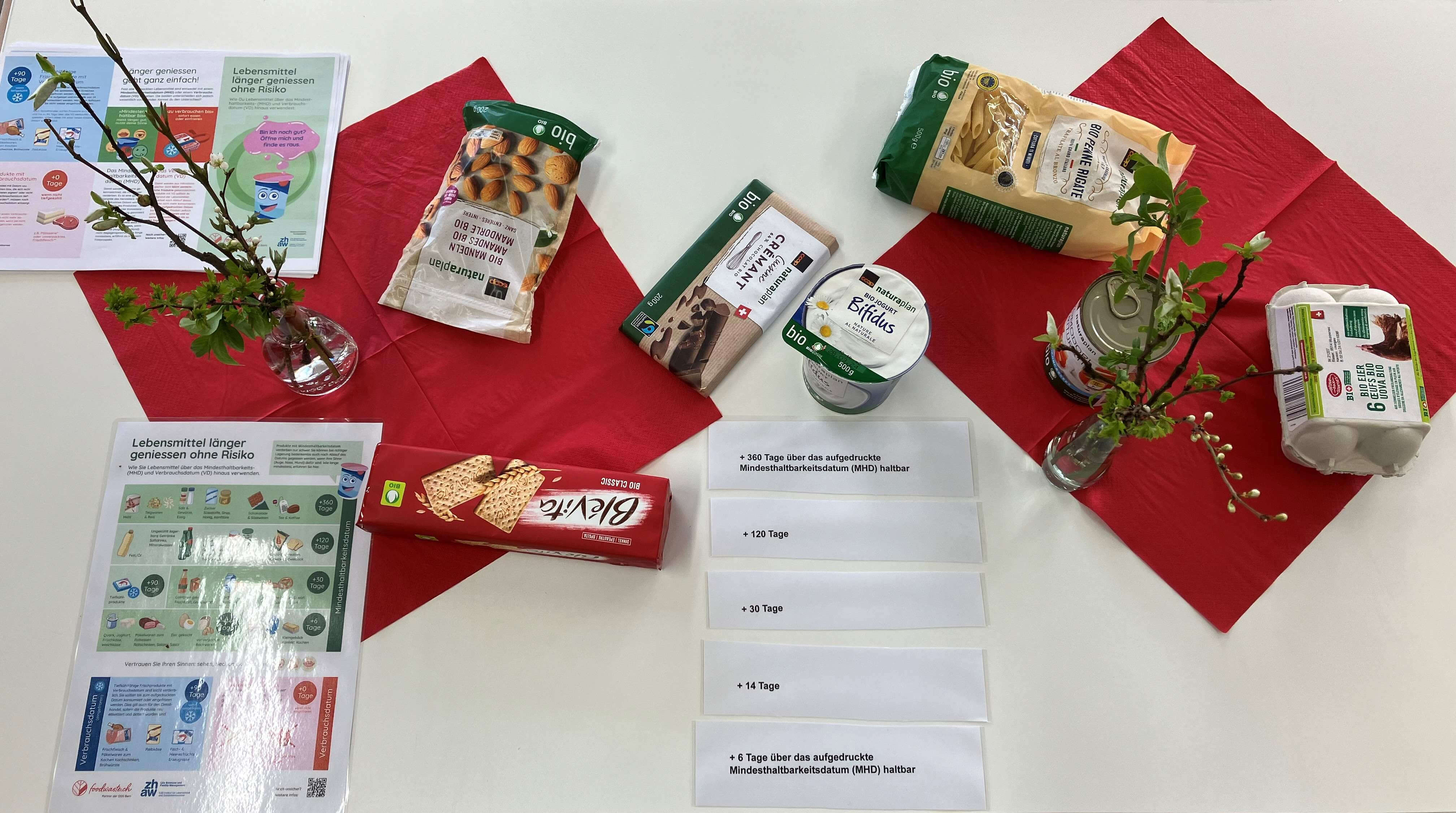 Angebot gesunde und nachhaltige Ern&auml;hrung